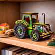 Maquette 3D en bois Tracteur turbo BusyKids
