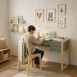 BusyKids YOKO – bureau pour enfants avec 3 tiroirs et organiseur