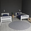 BusyKids Lit superposé MIRA-MAX 2en1 avec escalier de rangement frontal 90 x 200 cm