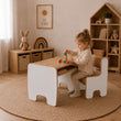 Ensemble de meubles pour enfants TIMI: table avec une ou deux chaises
