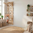 Ensemble complet BusyKids Climbway TRIO MAX 6 en 1 : mur d’escalade, bureau et accessoires