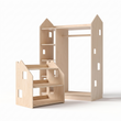 Armoire maison + Étagère à jouets — Ensemble BusyKids