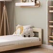Lit simple en bois pour enfants BusyKids BASE avec tête de lit