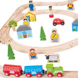 Bigjigs Rail Train en Bois Ville & Village