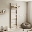 Espalier Suédois BusyKids EVERGYM MEDIUM avec Barre de Traction – Kit Sportif en Bois