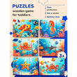 Puzzle en bois Monde sous-marin BusyKids