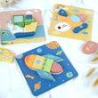 BusyKids Set de puzzles "Transport"