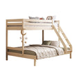 Lit superposé en bois BusyKids FAMI-MAX pour 3 personnes 200×90/200×140 cm