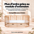 BusyKids MIRACLE extension pour lit bébé 7 en 1 avec élément de matelas