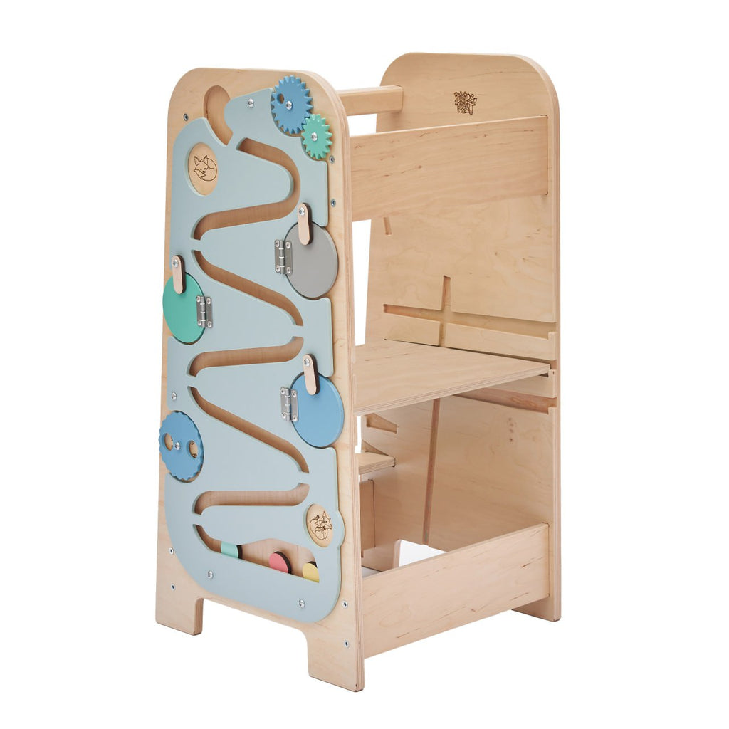 Tour D'apprentissage Pour Tout-petits - Tabouret évolutif, Aide En Cuisine Et Salle De Bain - 1