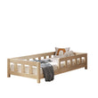 Lit simple BusyKids STANDART-MAX avec barrière de protection frontale
