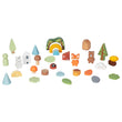 Set de figurines en bois Montessori "La Forêt"