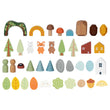 Set de figurines en bois Montessori "La Forêt"