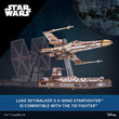 Ugears Kit mécanique 3D en bois Star Wars Luke Skywalker X-Wing