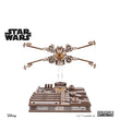 Ugears Kit mécanique 3D en bois Star Wars Luke Skywalker X-Wing