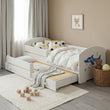Lit enfant LUK-MAX avec couchage supplémentaire 145 x 80 cm et matelas