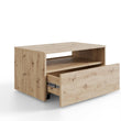 Table basse LINO avec roulettes et tiroir – table basse moderne pour salon
