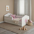Lit enfant FALA-ONE avec barrière de protection et tiroir de rangement