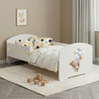 Lit enfant LUK II avec barrière de protection - 140 x 70/160 x 80 cm
