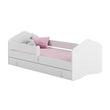 Lit enfant FALA-ONE avec barrière de protection et tiroir de rangement