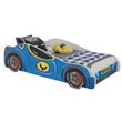 Lit enfant AUTO avec motif et matelas - 140 x 70 / 160 x 80 cm