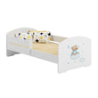 Lit enfant LUK II avec barrière de protection - 140 x 70/160 x 80 cm