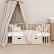 BusyKids MIRACLE extension pour lit bébé 7 en 1 avec élément de matelas