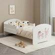 Lit enfant LUK II avec barrière de protection - 140 x 70/160 x 80 cm
