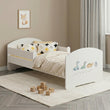 Lit enfant LUK II avec barrière de protection - 140 x 70/160 x 80 cm