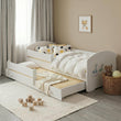 Lit enfant LUK-MAX avec couchage supplémentaire 145 x 80 cm et matelas