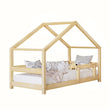 Lit pour enfant en forme de maison BusyKids MIMI-HOUSE avec bord renforcé