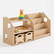 Bibliothèque + étagère à jouets + Boîte à jouets ×2 + contenu au choix — Ensemble BusyKids · Démarrage [fill:start]