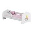 Lit enfant FALA II avec barrière de protection - 140 x 70/160 x 80 cm