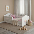 Lit enfant FALA-ONE avec barrière de protection et tiroir de rangement