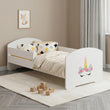 Lit enfant LUK II avec barrière de protection - 140 x 70/160 x 80 cm