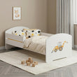 Lit enfant LUK II avec barrière de protection - 140 x 70/160 x 80 cm