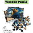 Puzzle en bois Capybara BusyKids