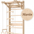 Kit Complet BusyKids EVERGYM MAX 6-en-1 : Espalier, Bureau et Accessoires