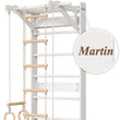 Kit Complet BusyKids EVERGYM MAX 6-en-1 : Espalier, Bureau et Accessoires