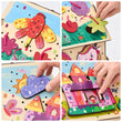 Busy board Maisonnette éducative en bois - PRINCESS