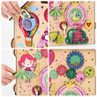 Busy board Maisonnette éducative en bois - PRINCESS