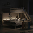 Lit superposé en bois BusyKids FAMI-MAX pour 3 personnes