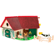 small foot Ferme en bois avec animaux