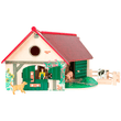 small foot Ferme en bois avec animaux