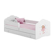 Lit enfant FALA-ONE avec barrière de protection et tiroir de rangement