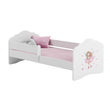 Lit enfant FALA II avec barrière de protection - 140 x 70/160 x 80 cm