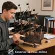 BusyKids Le Virement de Mer – puzzle 3D en bois avec éclairage