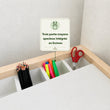 BusyKids YOKO – bureau Montessori pour enfants avec étagère et organiseur