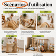 Balançoire multifonctionnelle LUNO 5 en 1