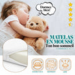 Matelas en mousse pour enfants 70 × 140 / 80 × 160 cm